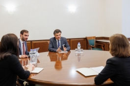 Президент Майя Санду встретилась с государственным секретарем Португалии по европейским делам Тиагу Антунеш