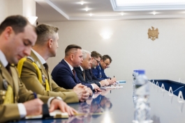 Президент Республики Молдова Майя Санду встретилась с министром национальной обороны Румынии Анджелом Тылвэр