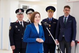 Президент Майя Санду приняла участие в открытии крупнейшего в Молдове приемного отделения скорой помощи