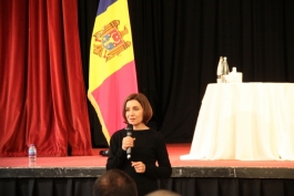 Президент Майя Санду встретилась с гражданами Республики Молдова, проживающими в Великобритании