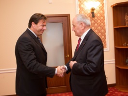 Președintele Nicolae Timofti a avut o întrevedere cu noul șef al Oficiului Consiliului Europei la Chișinău, Jose Luis Herrero