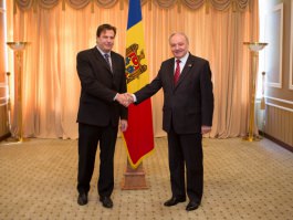 Președintele Nicolae Timofti a avut o întrevedere cu noul șef al Oficiului Consiliului Europei la Chișinău, Jose Luis Herrero