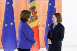 Șefa statului s-a întâlnit cu Adina Vălean, Comisara Uniunii Europene pentru Transporturi