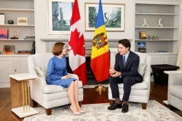 Șefa statului, la Ottawa: „I-am mulțumit Premierului Trudeau pentru susținerea fermă  a guvernului canadian pentru parcursul nostru democratic”