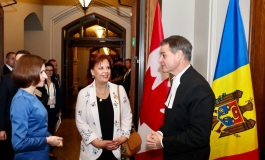 President Maia Sandu discussed in Ottawa regional security, the challenges facing the Republic of Moldova and the reform agenda