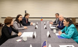 Președinta Maia Sandu a discutat la Chicago cu mai mulți oficiali americani despre cooperarea cu Statele Unite ale Americii