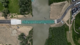 Глава государства приветствовала поддержку Румынии в строительстве нового моста через реку Прут