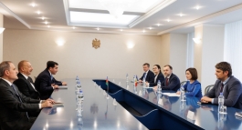Президент Майя Санду встретилась с Президентом Азербайджана Ильхамом Алиевым