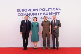 The Head of State discussed with Presidents Emmanuel Macron and Volodymyr Zelenskyy the next steps of Moldova and Ukraine on the European path