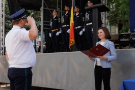 Președinta Maia Sandu, de Ziua Poliției de Frontieră: „Dragi polițiste și polițiști de frontieră, datorită vouă, noi, cetățenii, ne simțim în siguranță”