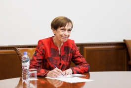 Șefa statului a avut o întrevedere cu Ambasadoarea Germaniei, Margret Maria Uebber