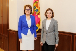 Președinta Maia Sandu a discutat despre securitate cu senatoarea din Parlamentul român, Nicoleta Pauliuc