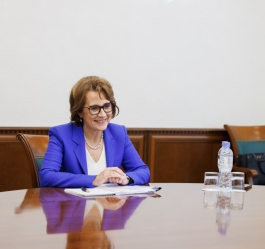 Președinta Maia Sandu a discutat despre securitate cu senatoarea din Parlamentul român, Nicoleta Pauliuc