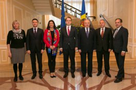 Președintele Nicolae Timofti a avut o întrevedere cu membrii Grupului Alianței progresiste a socialiștilor și democraților din Parlamentul European