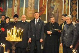 President attends wake of Moldovan jounalist