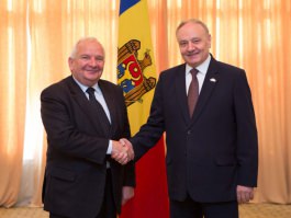 Președintele Nicolae Timofti a avut o întrevedere cu președintele Partidului Popular European, Joseph Daul