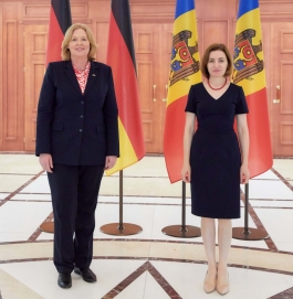 Președinta Maia Sandu s-a întâlnit cu Președinta Bundestagului Republicii Federale Germania, Bärbel Bas