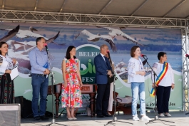 Șefa statului a participat la Festivalul Beleu Bio Fest din Slobozia Mare, Cahul