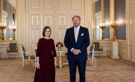   Președinta Maia Sandu a discutat cu Regele Willem-Alexander al Țărilor de Jos