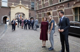 Șefa statului a avut o întrevedere cu Prim-ministrul Țărilor de Jos, Mark Rutte