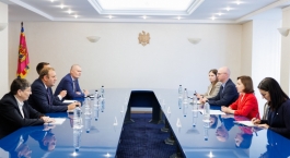 Președinta Maia Sandu a discutat cu șeful Misiunii de parteneriat a Uniunii Europene în Republica Moldova (MPUE), Cosmin Dinescu