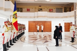 Șefa statului a primit scrisorile de acreditare din partea mai multor ambasadori desemnați 