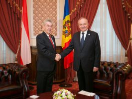 Moldovan president meets Austrian counterpart