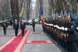 Moldovan president meets Austrian counterpart