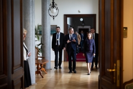 В Праге глава государства встретилась с Премьер-министром Чехии и руководителями обеих палат законодательного органа