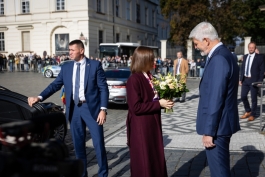 Președinta Maia Sandu, în Republica Cehă: „Integrarea europeană va întări realizările noastre democratice și economice”