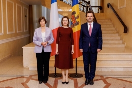 Președinta Maia Sandu s-a întâlnit cu Ministra pentru Europa și Afaceri Externe a Franței, Catherine Colonna