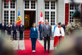 Cooperarea moldo-elvețiană discutată la Berna de șefa statului și Președintele Alain Berset