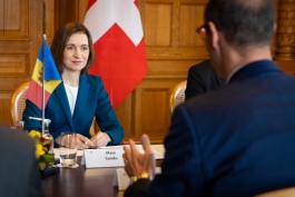 Визит Президента Майи Санду в Швейцарию способствует укреплению двусторонних отношений