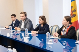 Șefa statului s-a întâlnit cu reprezentanții Rețelei Europene a Organizațiilor de Monitorizare a Alegerilor (ENEMO)