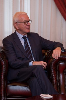 Președintele Nicolae Timofti a avut o întrevedere cu domnul Hans-Gert Poettering, președintele Fundației Konrad Adenauer