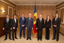 Moldovan president meets German foundation's chairman