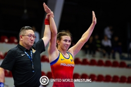 Președinta Maia Sandu i-a felicitat pe campionii mondiali Irina Rîngaci, Alexandrin Guțu și Mariana Draguțan 