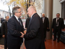 Polish, Ukrainian presidents on joint visit to Moldova