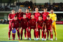 Șefa statului a fost în tribunele stadionului Zimbru, unde s-a jucat meciul de fotbal între Moldova și Albania 
