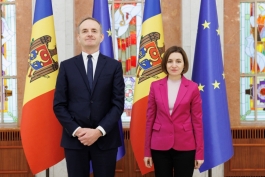 Președinta Maia Sandu a primit scrisorile de acreditare din partea mai multor ambasadori desemnați