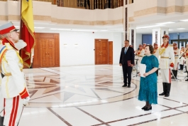 Președinta Maia Sandu a primit scrisorile de acreditare din partea mai multor ambasadori desemnați