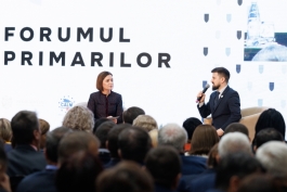 Președinta Maia Sandu, la Forumul Primarilor: „Vă asigur, autoritățile centrale vor continua să fie alături de primarii care lucrează pentru oameni”