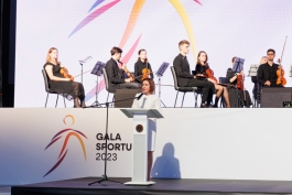 Președinta Maia Sandu, la Gala Sportului: „Aceste victorii sunt o dovadă convingătoare că Moldova poate” 