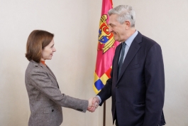 Președinta Maia Sandu a avut o întrevedere cu Înaltul Comisar al Națiunilor Unite pentru Refugiați, Filippo Grandi