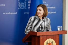 Președinta Maia Sandu, la depunerea mandatului Ministrului de externe, Nicu Popescu: „Am reușit să depășim obstacolele, să transformăm visul european într-o realitate palpabilă”