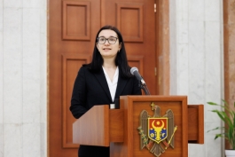 Cristina Gherasimov, viceprim-ministra pentru integrare europeană, a depus jurământul de învestire în funcție 