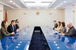  Президент Майя Санду встретилась с заместителем помощника Госсекретаря Бюро по делам Европы и Азии Госдепартамента США Кристофером У. Смит