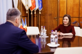 La București, Președinta Maia Sandu a avut o întrevedere cu Premierul Marcel Ciolacu