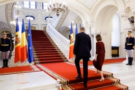  «Румыния остается главным сторонником Молдовы», - заявила глава государства в ходе переговоров с Президентом Клаусом Йоханнисом