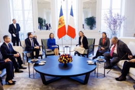Viitorul european, dezvoltarea economiei și întărirea securității statului, discutate la Paris de șefa statului cu autoritățile franceze